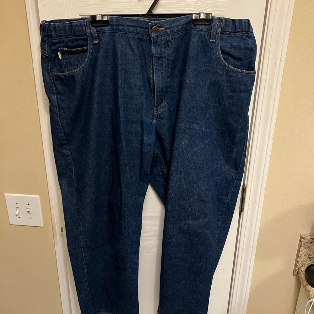Mens L.L. Bean Size 44/29 Denim Blue Jeans